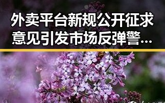 外卖平台新规公开征求意见引发市场反弹 警方揭秘骗子如何让你乖乖转账